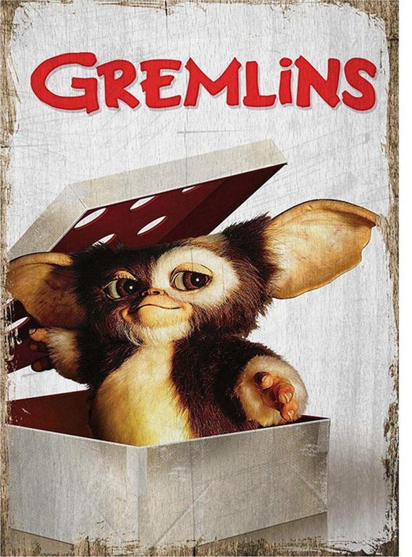 Bedeko Gremlins Sevimli Yaratık Hediyelik Mdf Tablo - Image 1