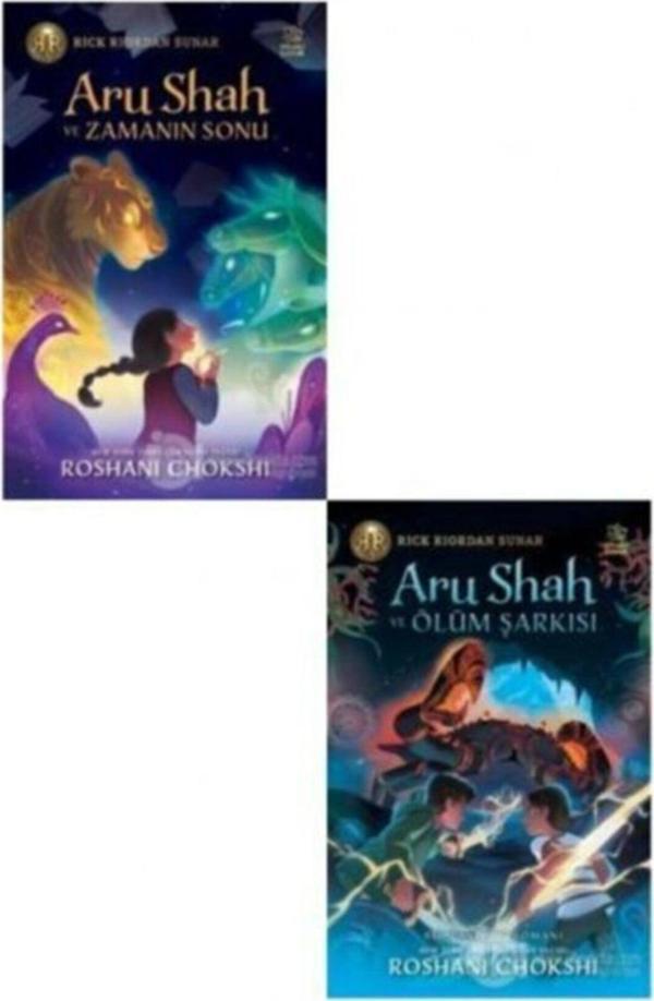 Roshani Chokshi 2 Kitap Takım Aru Shah Ve Zamanın Sonu (ciltli), Aru Shah Ve Ölüm Şarkısı (ciltli) - İthaki Çocuk - Image 1