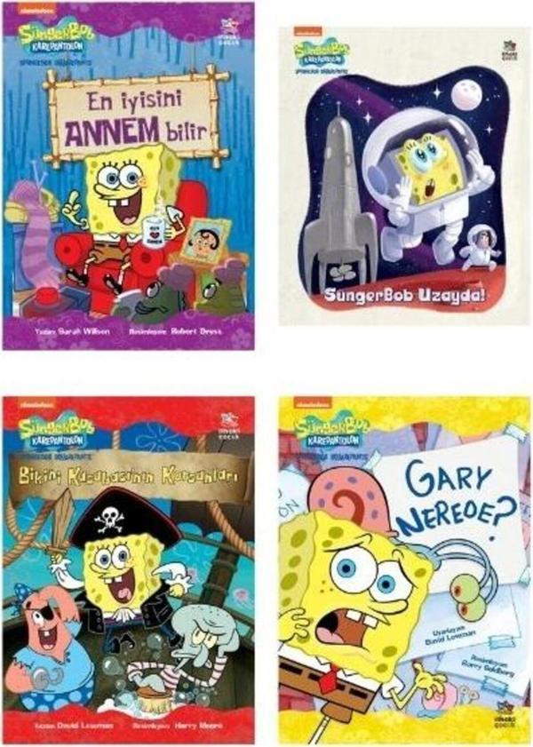 Sünger Bob Kare Pantolon 4 Kitap Takım - İthaki Çocuk - Image 1