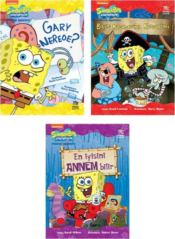 SüngerBob 3 Kitap Takım - İthaki Çocuk - Image 1
