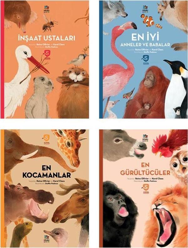 Süper Hayvanlar Okuma Seti - İthaki Çocuk - Image 1