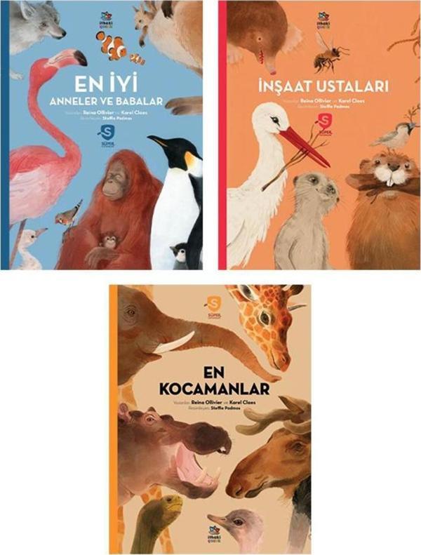 Süper Hayvanlar Serisi 3 Kitap Takım - İthaki Çocuk - Image 1
