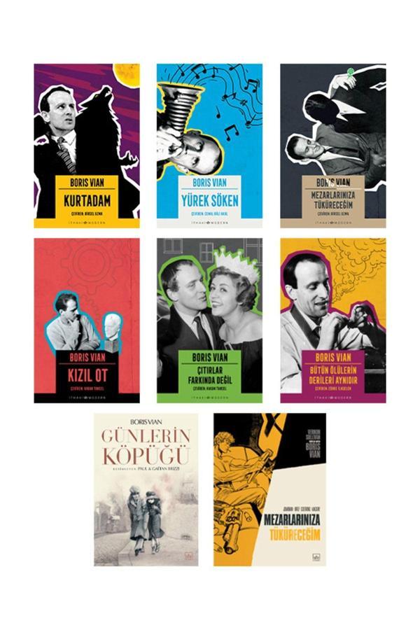 Boris Vian Kitaplığı 8 Kitap Takım - İthaki Yayınları - Image 1