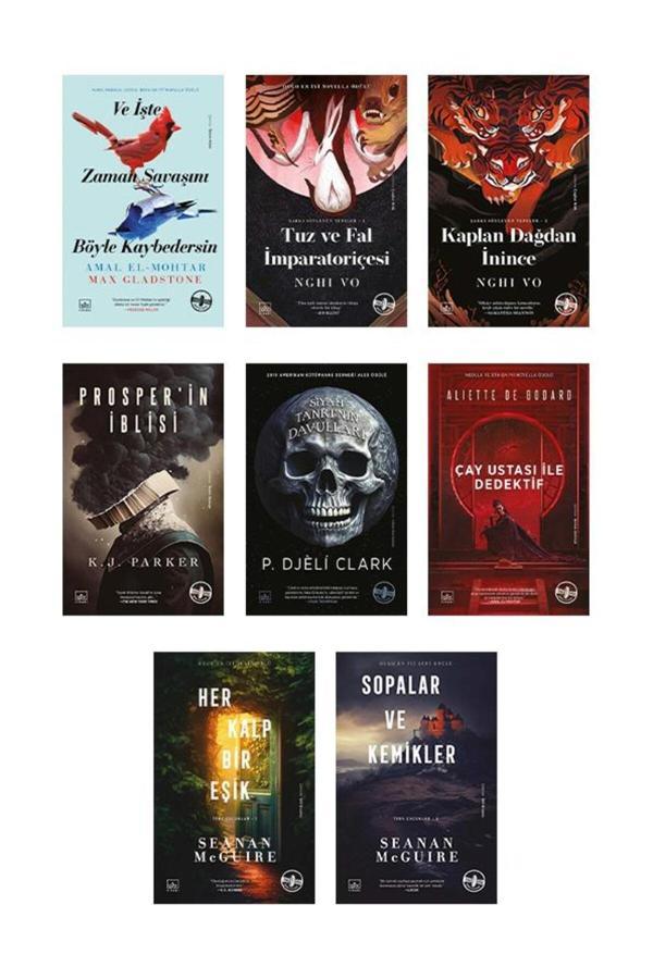 İthaki Kapsül Novella Kitaplığı (Karton Kapak- 8 Kitap Takım) - İthaki Yayınları - Image 1