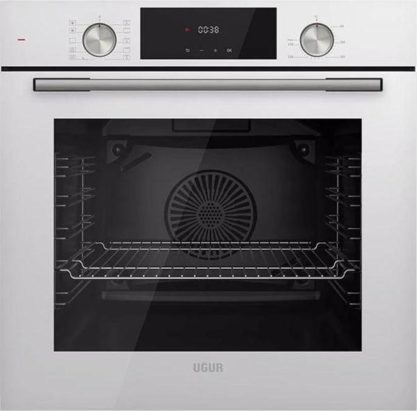 Uğur UAF 6011D BCPET Fry Art Beyaz Ankastre Fırın - Image 1