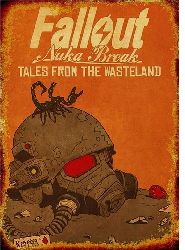 Bedeko Fallout Art Mdf Poster - Image 1