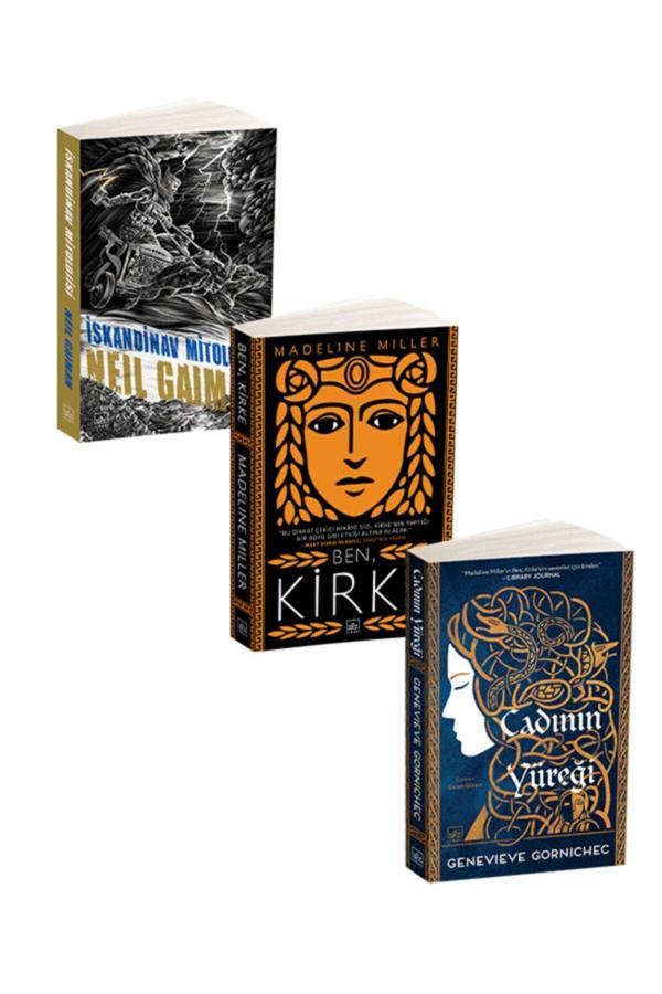 Ithaki Mitoloji 3 Kitap Takım Ben Kirke - Cadının Yüreği - Iskandinav Mitolojisi - İthaki Yayınları - Image 1