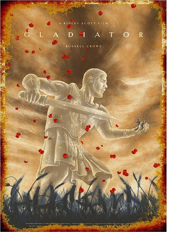 Bedeko Gladiator Art Mdf Poster - Image 1