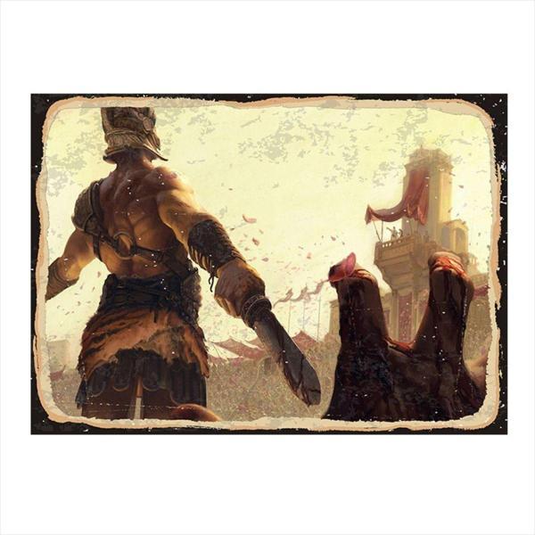 Bedeko Gladyatör Modern Ahşap Tablo - Image 1