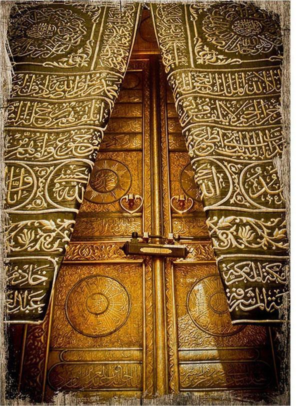 Bedeko Ahşap Tablo Kabe Kapısı Ve Örtüsü - Image 1