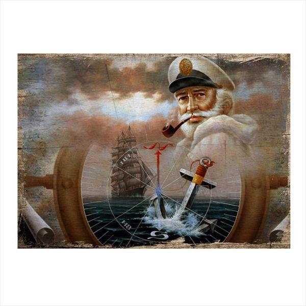 Bedeko Kaptan Art Mdf Tablo - Image 1