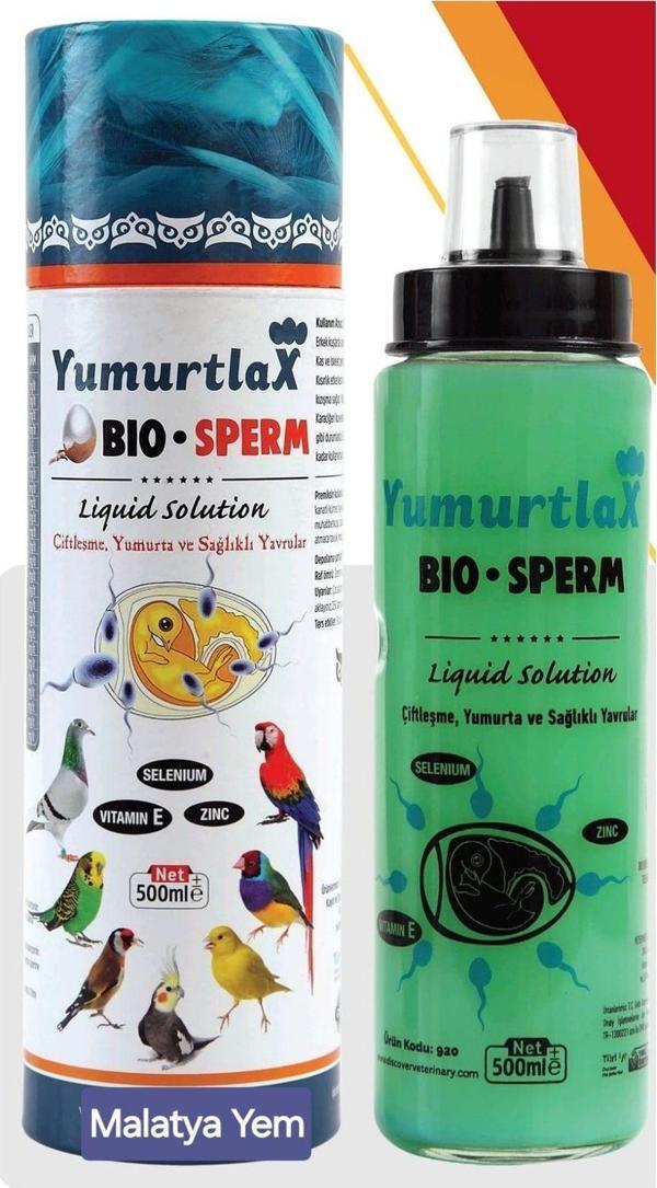 Malatya Yem Yumurtlax Bio 500 Ml Kızıştırma - Yumurta Maksimum Doluluk Oranı - Image 1