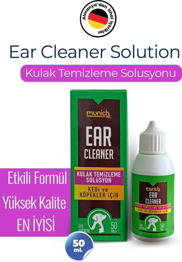 Ear Care Kediler Için Kulak Temizleme Solüsyonu 50 ml - Image 1