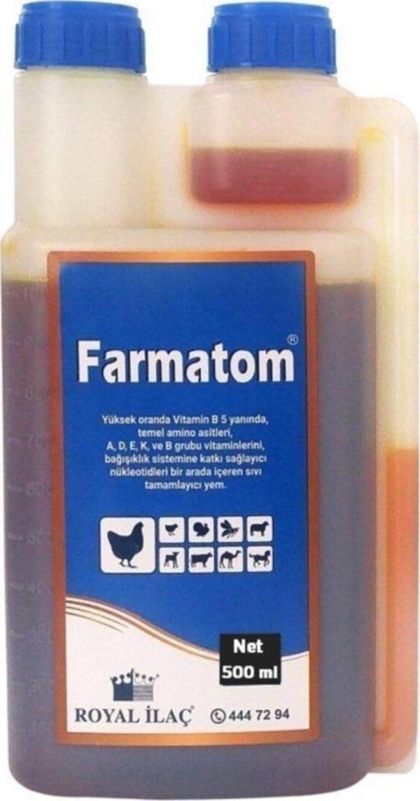 Royal İlaç Farmatom Kanatlı Vitamini Gmp Sertifikalı 500Ml - Image 1