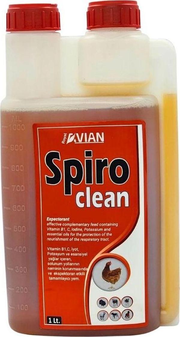 Royal İlaç Royal Ilaç Spiro Clean 1 Lt. Nefes Açıcı Ve Hırıltı Giderici Vitamin - Image 1