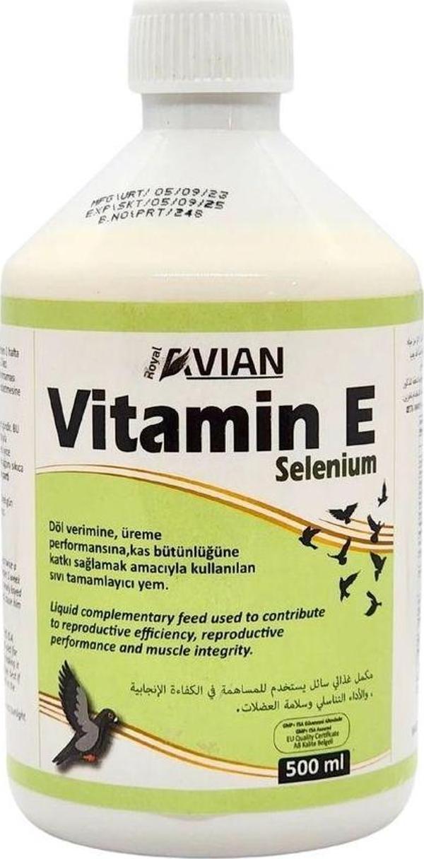 Royal İlaç Royal Ilaç Vitamin E Selenyum 500 Ml. Yumurta Verim Arttırıcı Ve Kızgınlık - Image 1