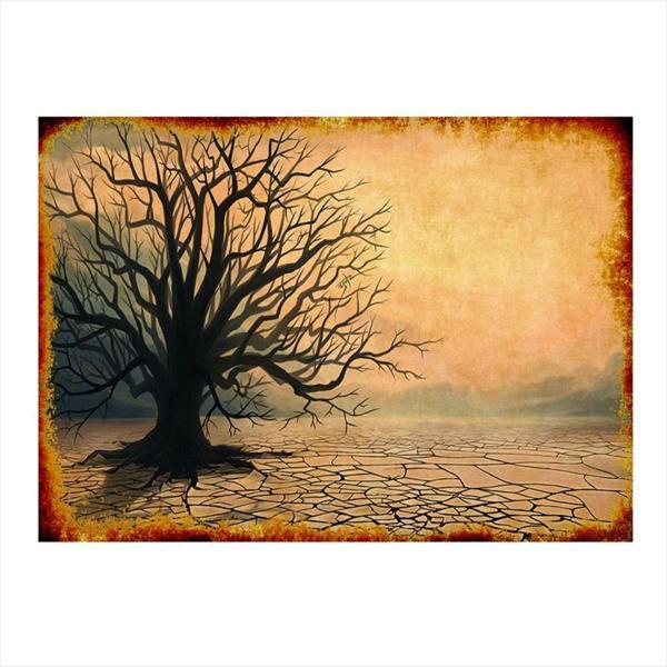Bedeko Kurumuş Ağaç Model Mdf Tablo - Image 1