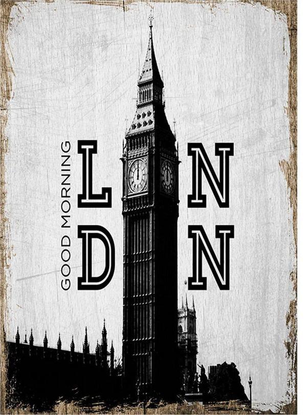 Bedeko Londra Tasarım Mdf Tablo - Image 1