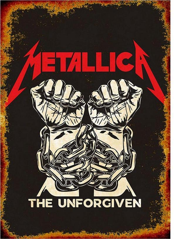 Bedeko Metallica Tasarım Mdf Tablo - Image 1