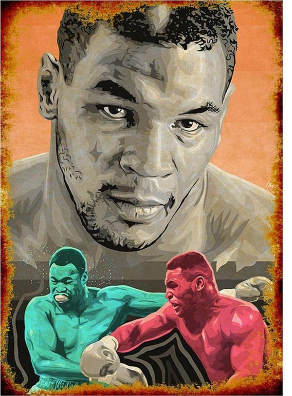 Bedeko Mike Tyson Model Mdf Tablo - Image 1