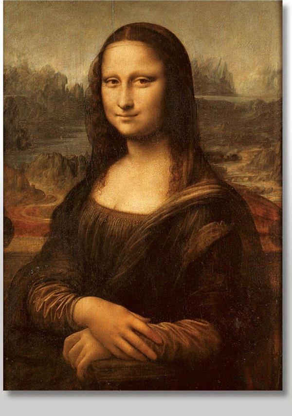 Bedeko Ahşap Tablo Mona Lisa Art Mdf Poster - Image 1