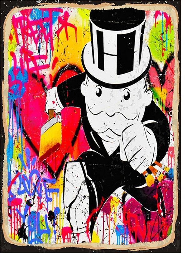 Bedeko Monopoly Art Mdf Tablo - Image 1