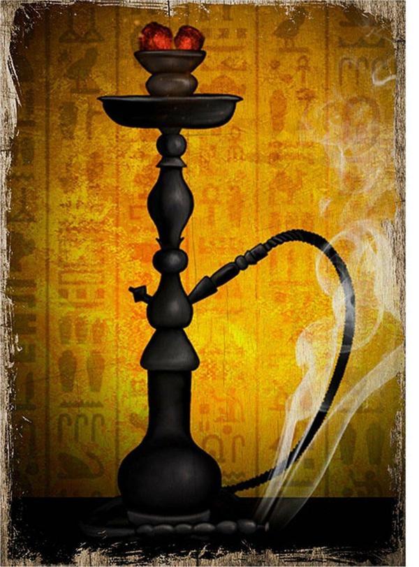 Bedeko Araba Tamir Eden Pin Up Kızı Art Mdf Poster - Image 1