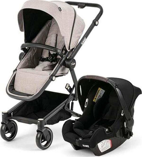 Kanz T-Go Travel Sistem Bebek Arabası Bej - Image 1