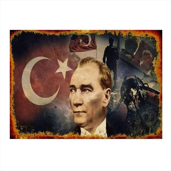 Bedeko Mustafa Kemal Atatürk Model Mdf Tablo - Image 1