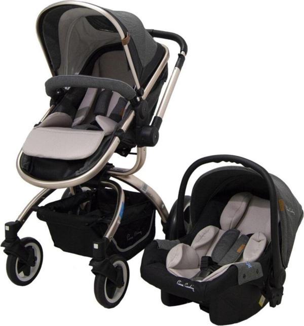 Pierre Cardin Legend Travel Sistem Bebek Arabası Füme - Image 1
