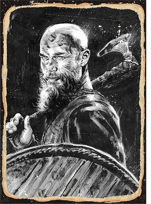 Bedeko Erkek Kuaför Salonu Tasarım Mdf Tablo - Image 1