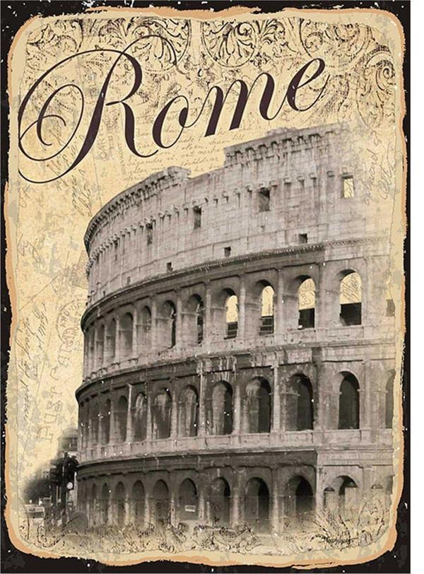 Bedeko Roma Dekoratif Ahşap Tablo - Image 1