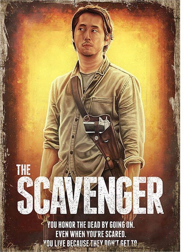 Bedeko Ahşap Tablo The Walking Dead Poster Mdf Poster - Image 1
