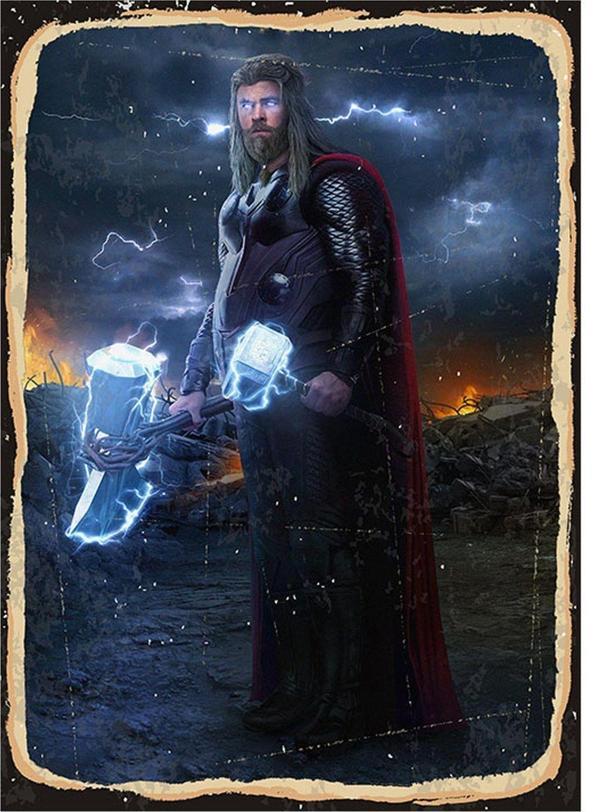 Bedeko Thor Model Ahşap Tablo - Image 1