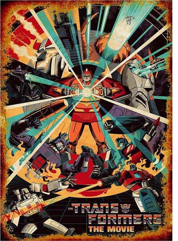 Bedeko Transformers Filmi Mdf Poster - Image 1