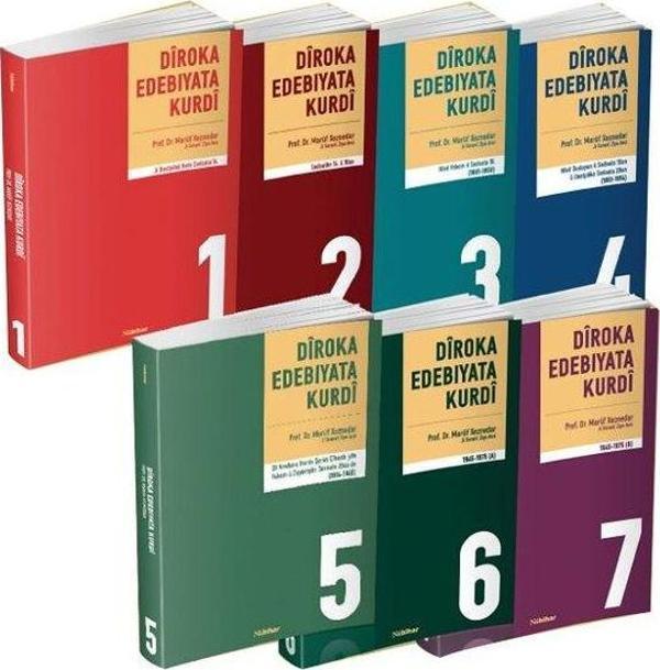 Diroka Edebiyata Kurdi Seti - 7 Takım Takım - Kutulu - Nubihar Yayınları - Image 1