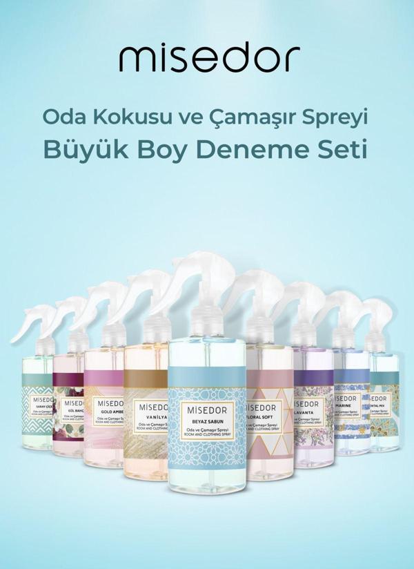 Misedor Oda Kokusu Ve Çamaşır Spreyi Büyük Boy Deneme Seti - Image 1