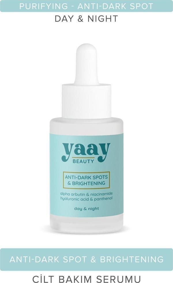 Yaay Beauty Anti Dark Spots & Brigtening Serum Siyah Nokta Engelleyici Ve Aydınlatıcı 30 Ml - Image 1