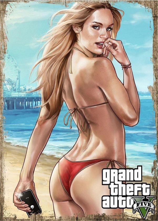 Bedeko Grand Theft Auto Tablo - Image 1