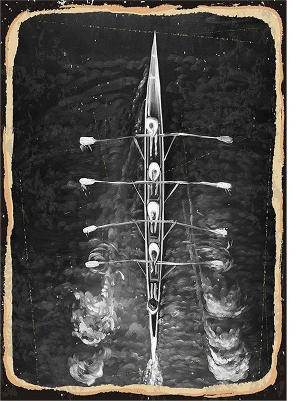 Bedeko Kürek Takımı Art Mdf Poster - Image 1