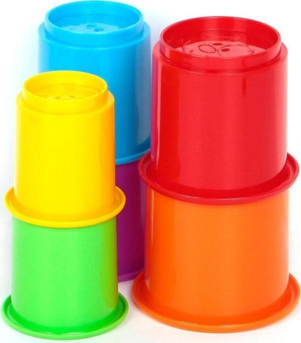 baby toys Eğlenceli Bardaklar 6 Adet - Image 1
