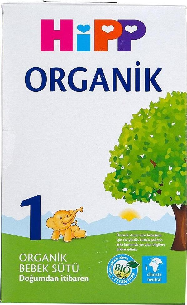 HiPP 1 Organik Bebek Sütü 600 gr 0+ Ay - Image 1