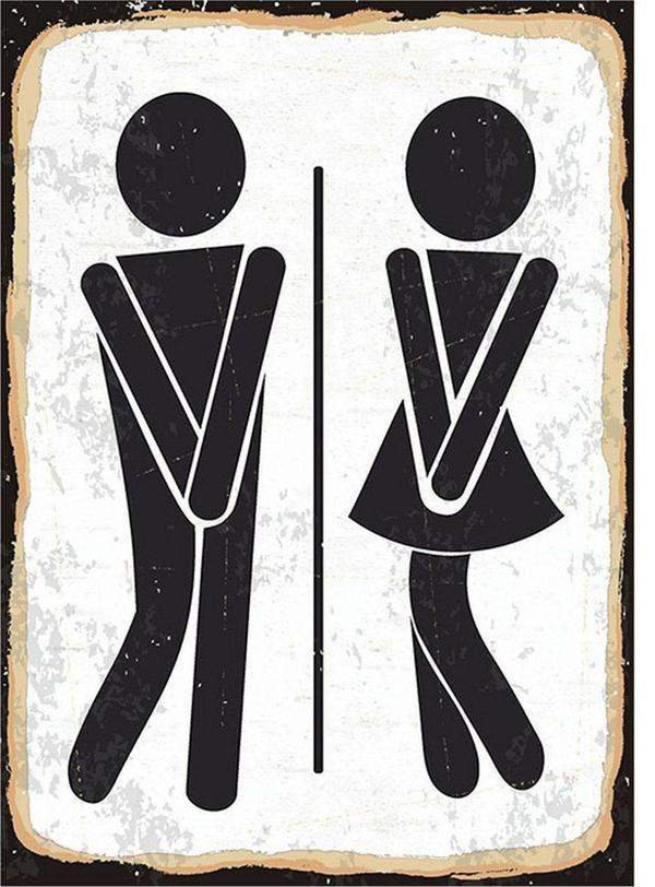 Bedeko Tuvalet Art Mdf Poster - Image 1