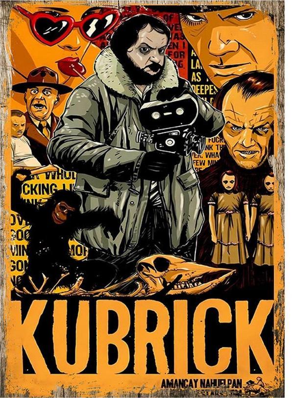 Bedeko Stanley Kubrick Afiş Mdf Poster 18 Cm X 27 Cm - Image 1