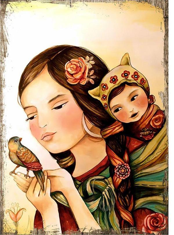 Bedeko Çocuklar Art Mdf Poster 18Cm X 27Cm - Image 1