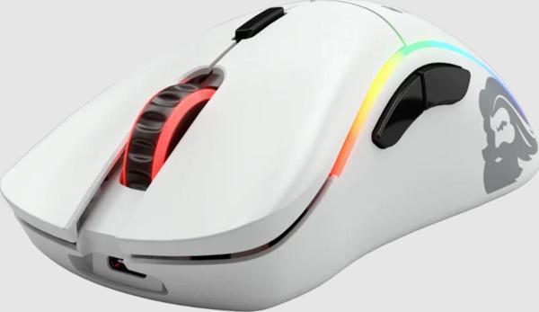 Glorious Model D Kablosuz Mat Beyaz RGB Oyuncu Mouse GLO-MS-DW-MW - Image 1