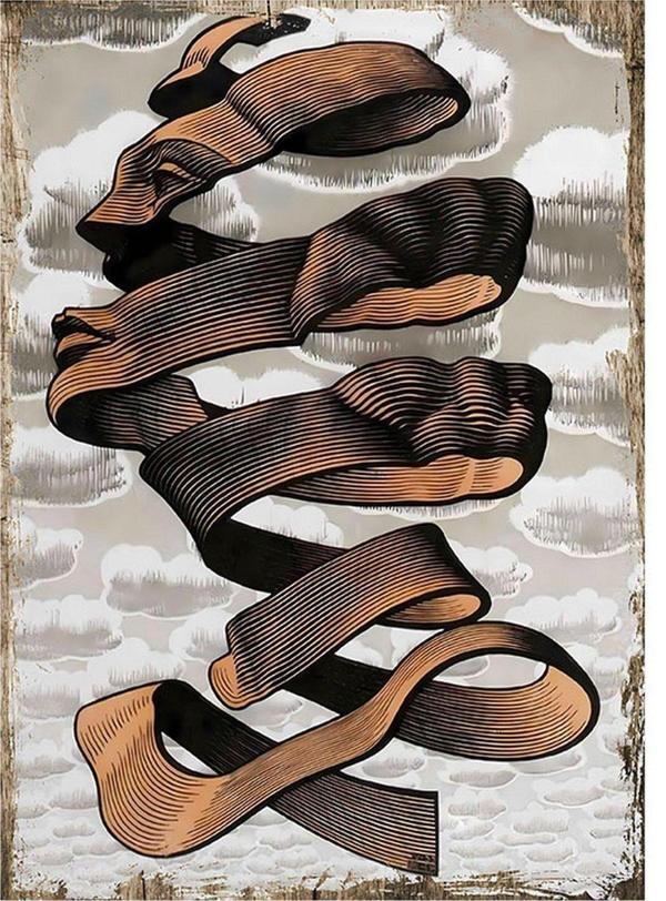 Bedeko Soyut İnsan Yüzü Modern Mdf Tablo 18Cm X 27Cm - Image 1