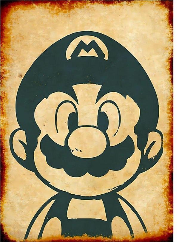 Bedeko Super Mario Dekoratif Mdf Tablo 18Cm X 27Cm - Image 1