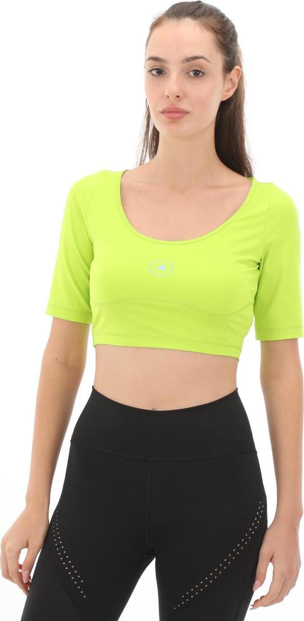 IX8072-K adidas Asmc Crop Kadın T-Shirt Yeşil - Image 1