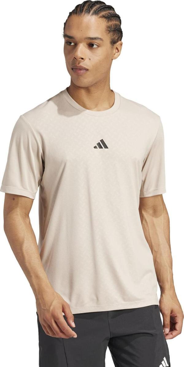 IX9094-E adidas Power Tee Erkek T-Shirt Krem - Image 1
